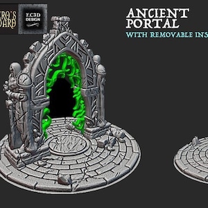Ancient Portal D&D 28-32mm miniature | Dungeons and Dragons | DnD | Pathfinder | Starfinder | Tabletop RPG | Wargaming |