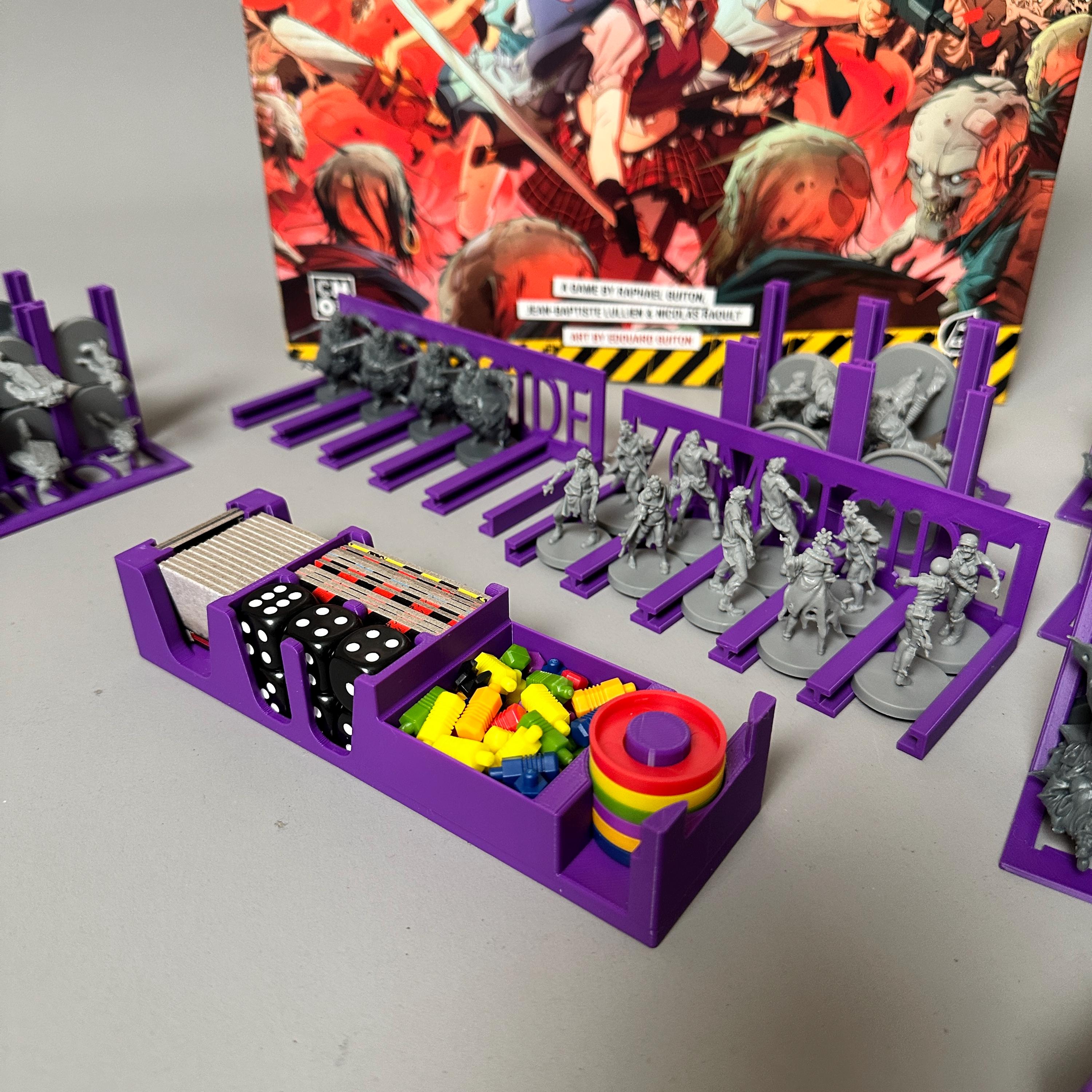 Zombicide 2nd Edition Token & Card Organizer | Perfect for Zombicide 2nd Edition Token & Card Organizer | Perfect for