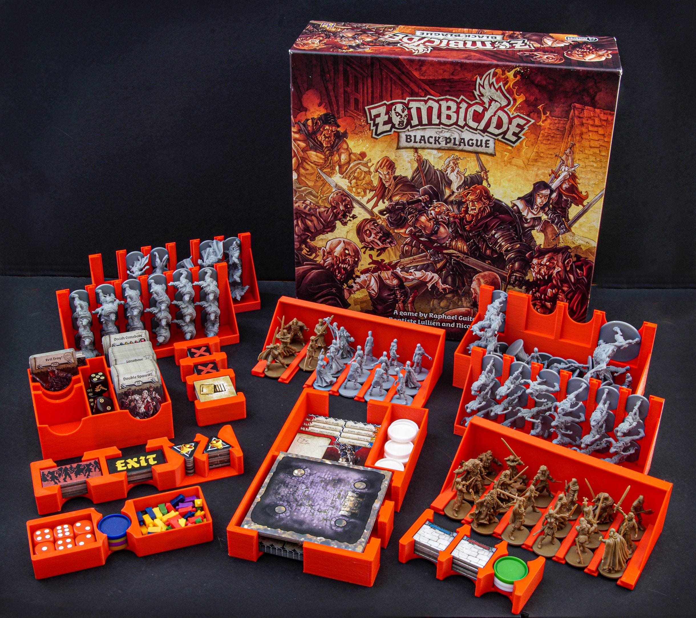  Zombicide Box of Zombies 1 Ultimate Survivors Board Game : Toys  & Games