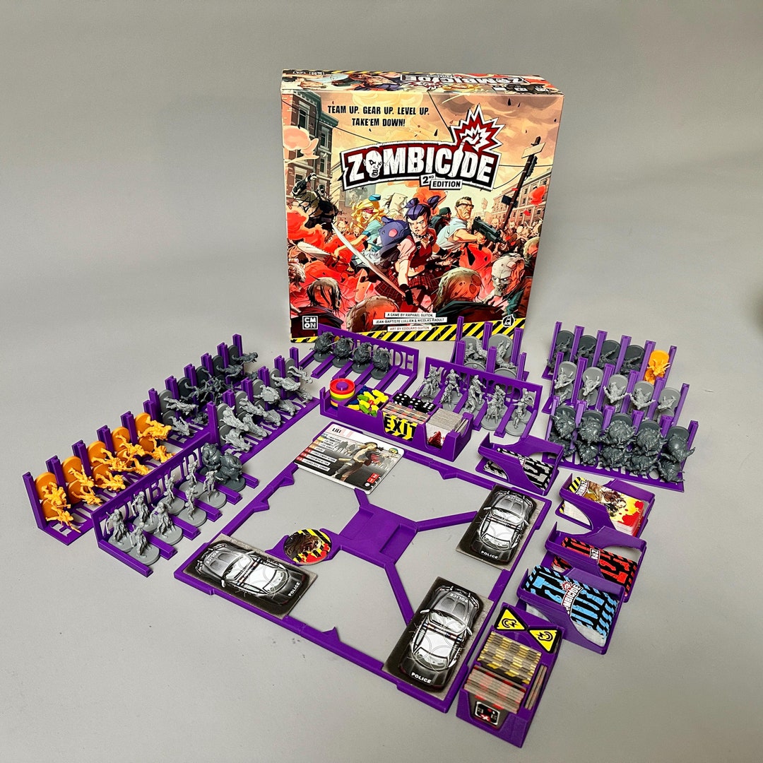 Zombicide 2nd Edition Token & Card Organizer | Perfect for Zombicide 2nd Edition Token & Card Organizer | Perfect for
