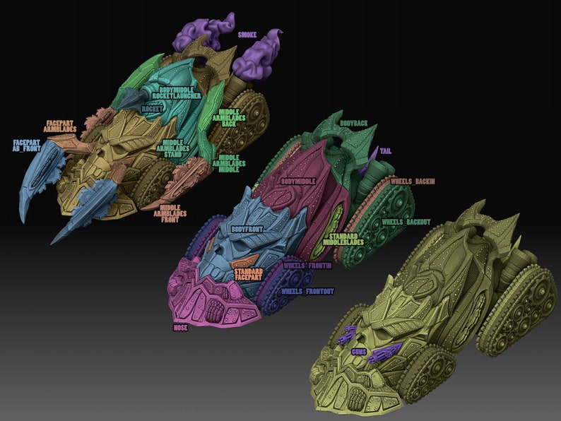 Infernal War Machine D&D 28mm 32mm miniature DnD Dungeons Etsy