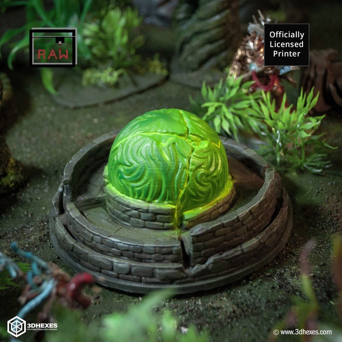 Arcane Orb D&D terrain 28mm 32mm DnD Dungeons and Dragons Etsy