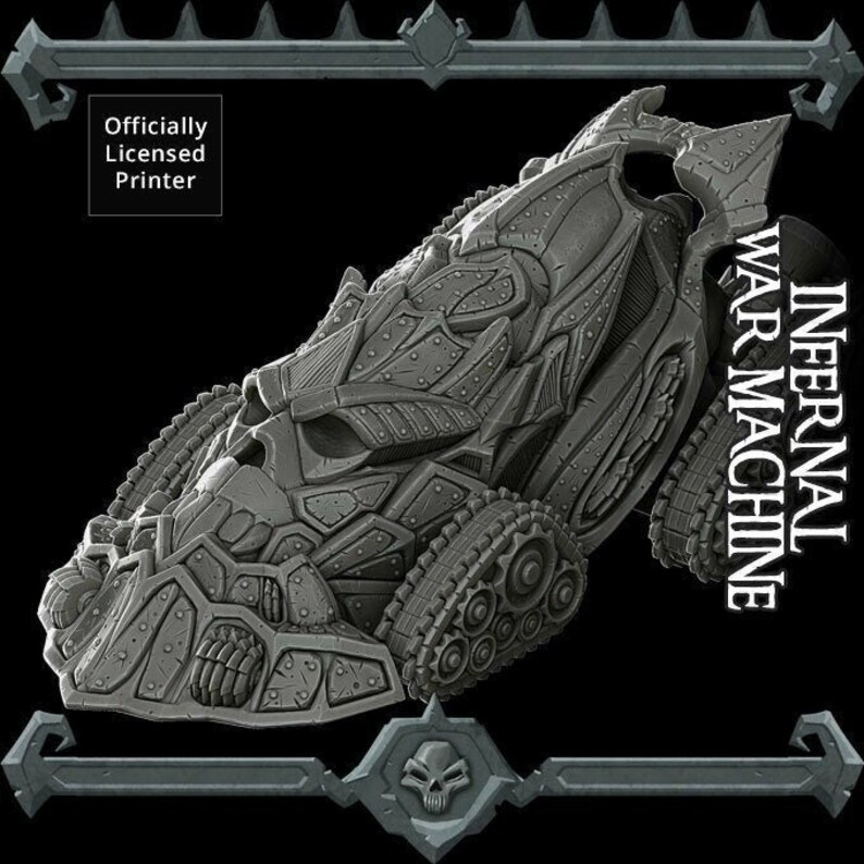 Infernal War Machine D&D 28mm 32mm miniature DnD Dungeons Etsy
