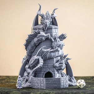 Tiamat  Dice Tower Fates End | Dungeons and Dragons | DnD | Pathfinder | Starfinder | Tabletop RPG | Wargaming |