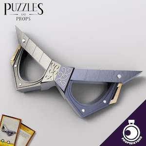 Goggles of Night, Life Sized prop for Dungeons and Dragons, Dnd, Pathfinder, Starfinder, Cosplay Props, LARPing Props, Tabletop RPG