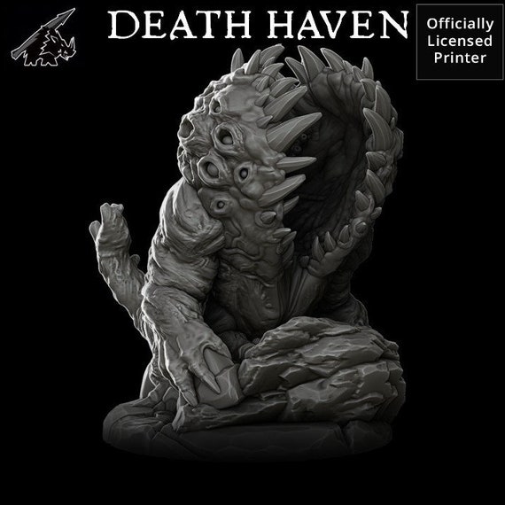 Maw Demon Resin Miniature for D/&D Dungeons and Dragons or Tabletop Gaming