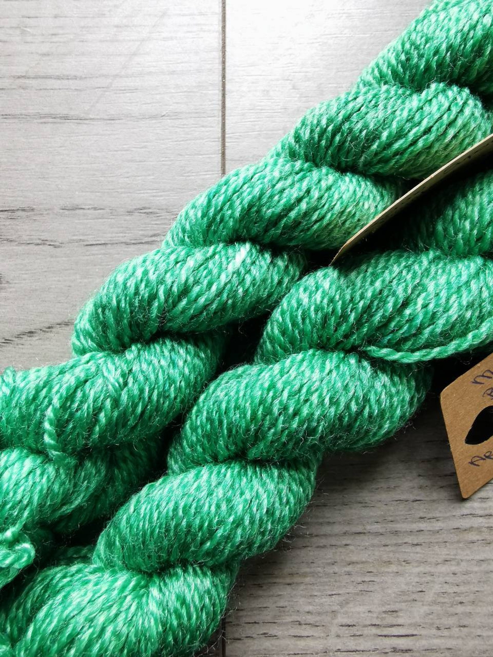 Hand dyed Superwash Merino / Bamboo Sock Yarn 20g Etsy