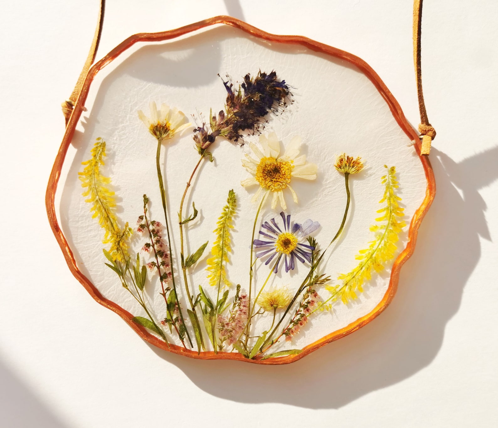 Flowers in Resin Art Pressed Flowers Framed Dried Flowers Etsy