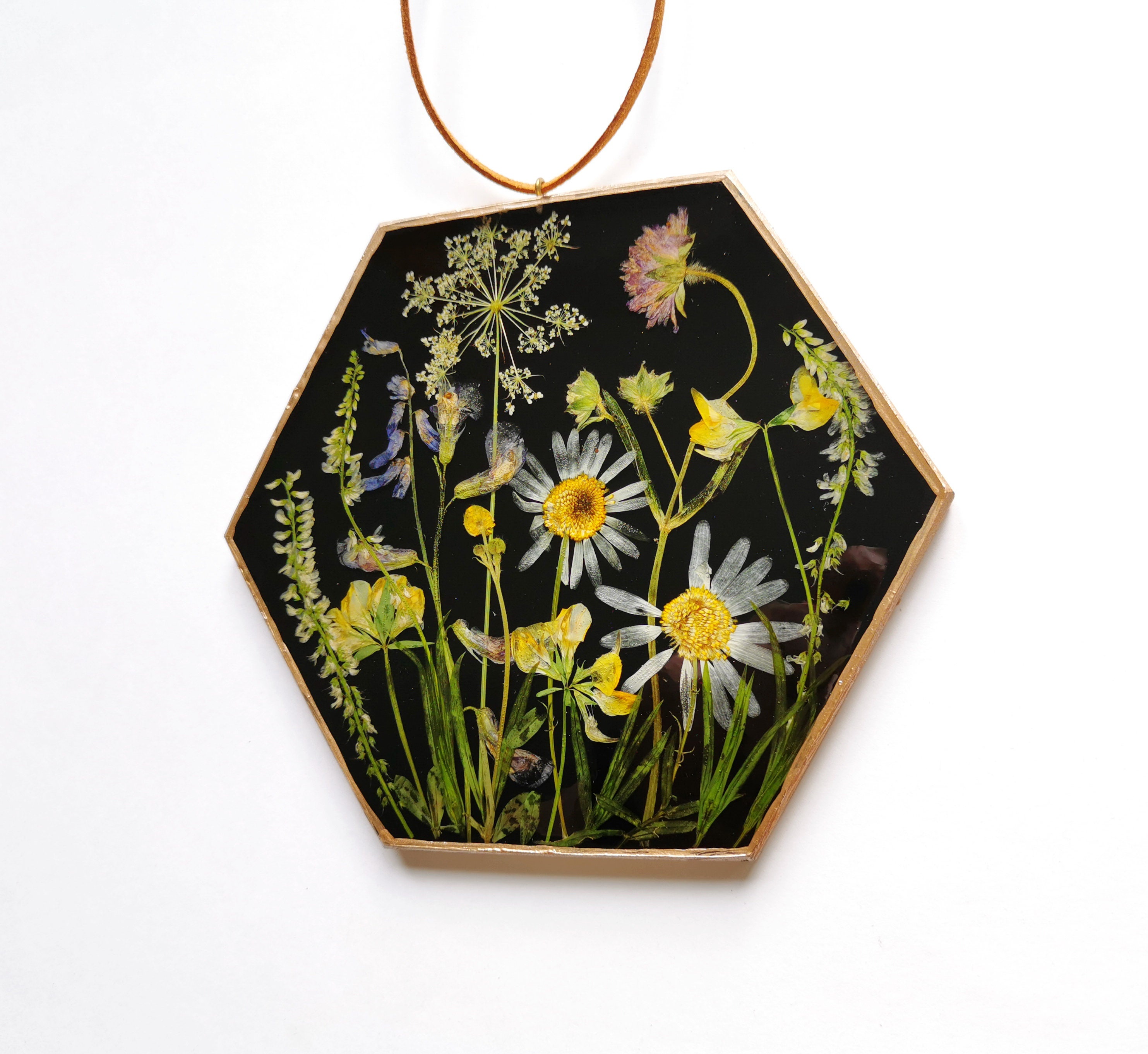 Dried Flower Art Resin Flower Art Flowers in Resin Wall Decor Etsy