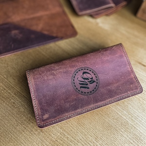 Cafe Bar Check Holder,Personalized Server Book, Restaurant Bill Holder, Guest Check Presenter, Guest Check Book, Leather Check Presenter