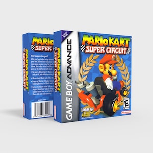 Mario Kart - Super Circuit | Odtworzone pudełko zastępcze | Wysoka jakość