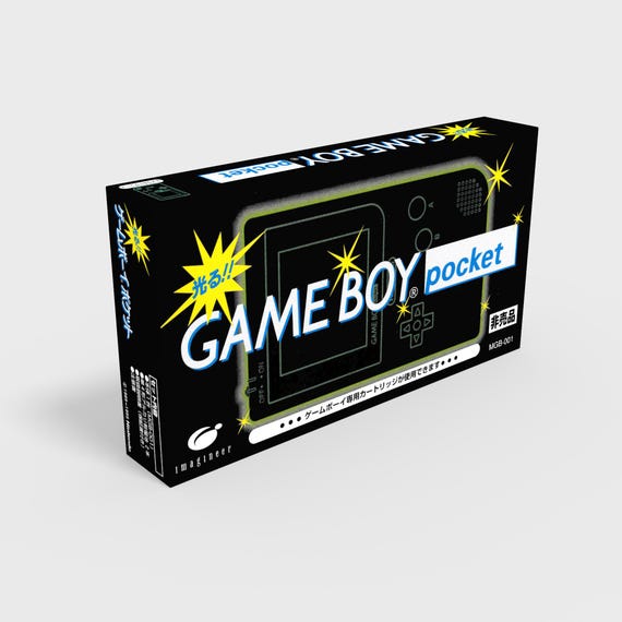 Game Boy Pocket [imagineer] – Replacement Box - Etsy
