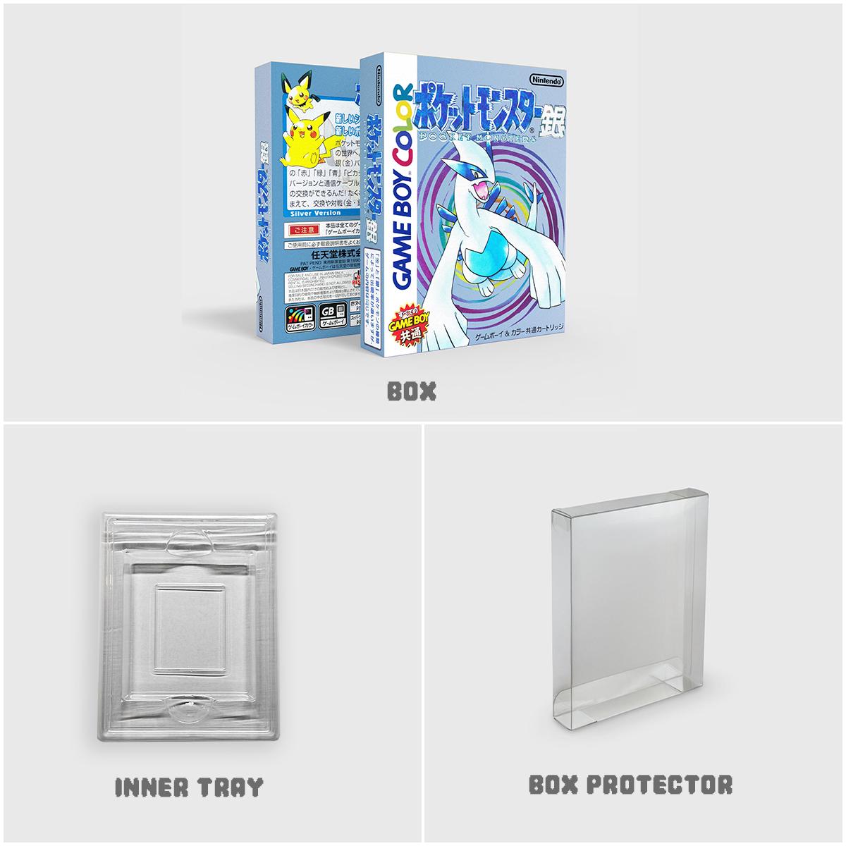 Jeu Pokémon Argent (Silver) Version Japonaise Pour Game Boy - État Correct, Cartouche Seule