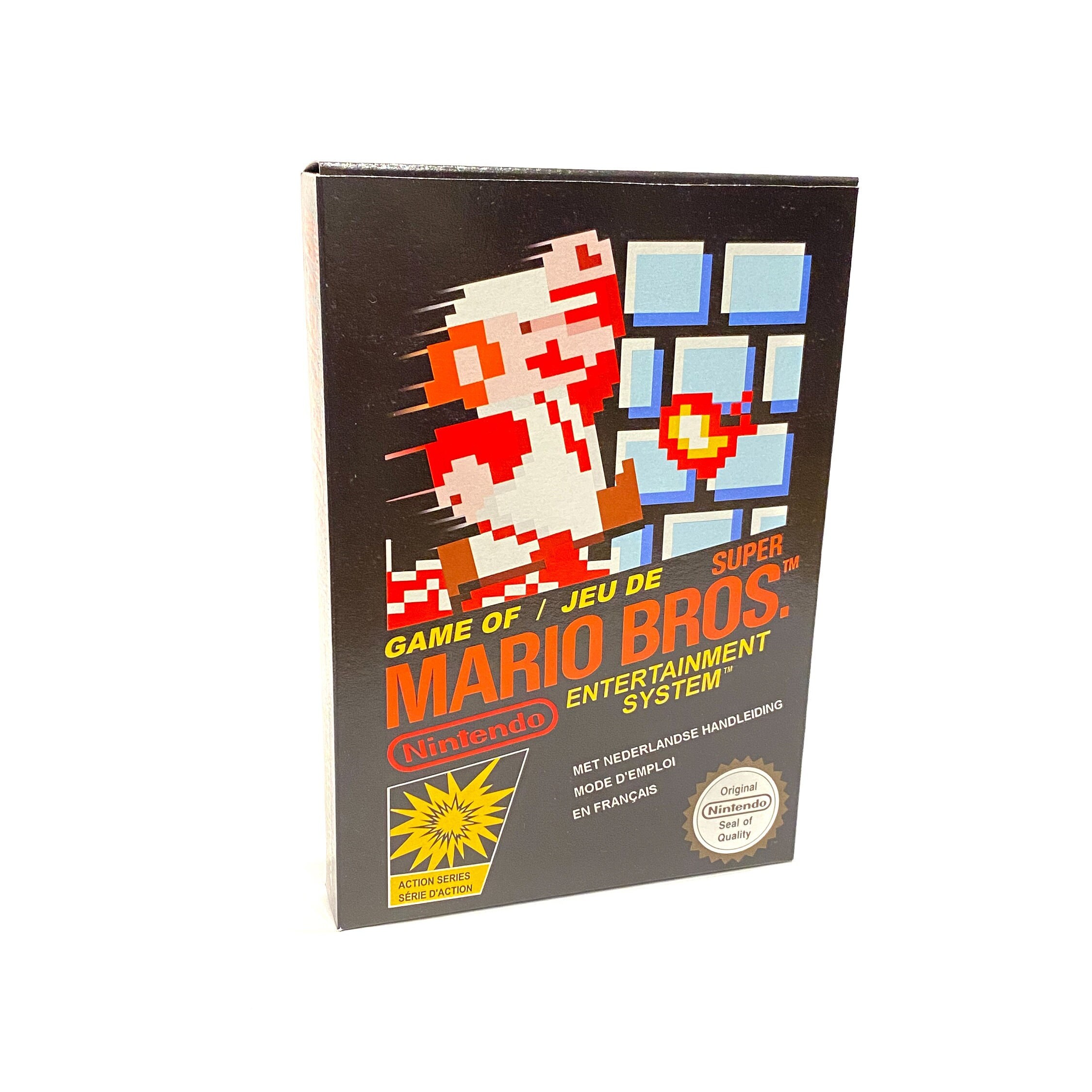 Nintendo Nes Super Mario Bros Box 