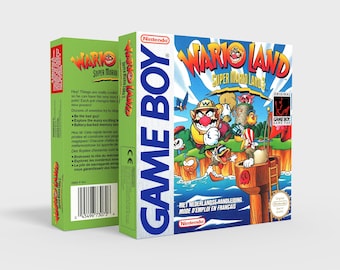 Wario Land - Replacement Box