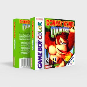 Donkey Kong Country - Boîte de remplacement reproduite | Étui - Haute qualité