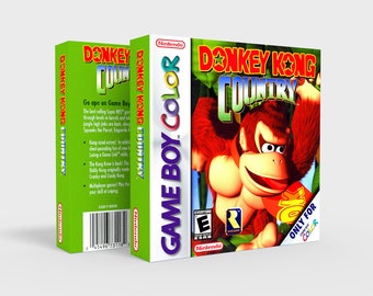 Jeu Donkey Kong Country Game Boy Color + Notice - État Correct, Jouable