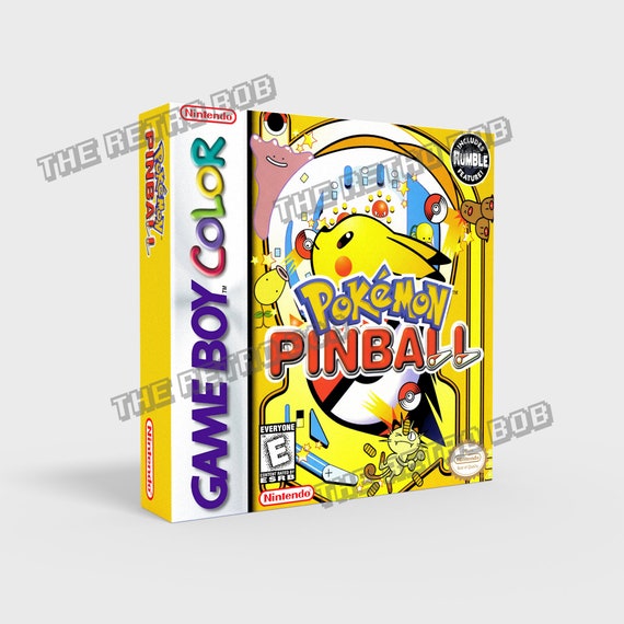 Pokemon Pinball - Reproduced Replacement Box | Case - High