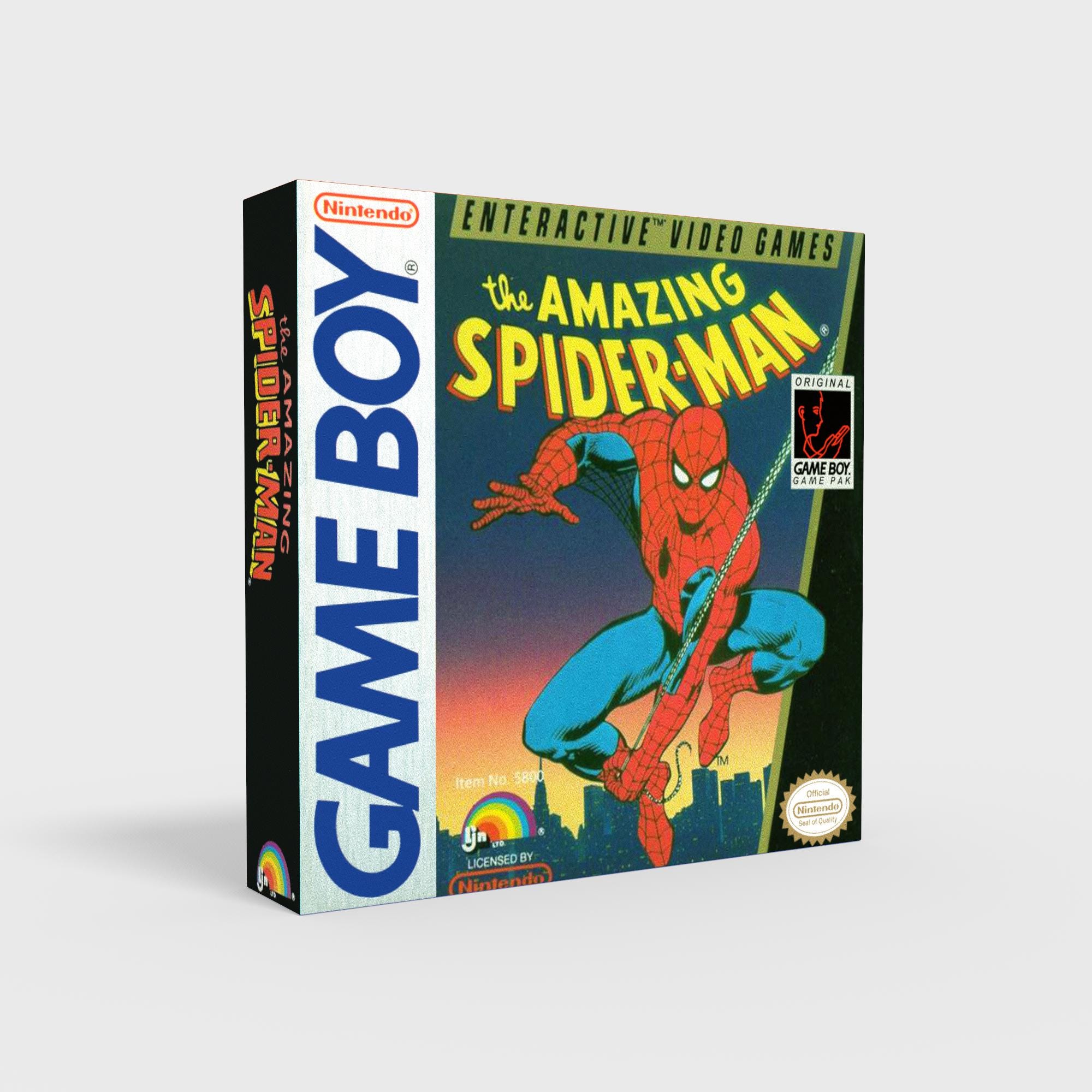 Spiderman Game Boy - Replacement Box - Etsy