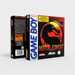 Mortal Kombat - Reproduced Replacement Box | Case - High Quality