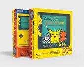 Game Boy Light Pikachu [japan] - Reproduced Replacement Box