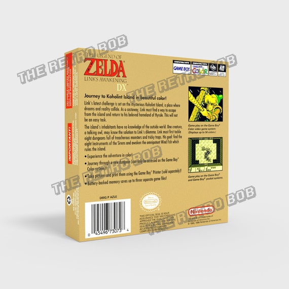 Game Boy Color Legend of Zelda: Link's Awakening DX *OEM & Saves