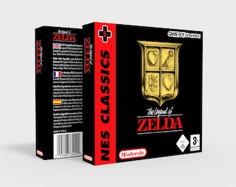 NES Classics: The Legend of Zelda – pudełko zastępcze