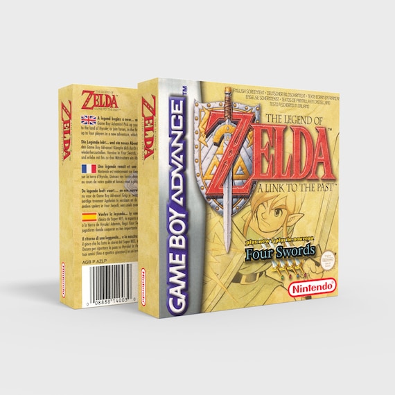 Zelda: A Link to the Past Game Boy - Replacement Box - Etsy