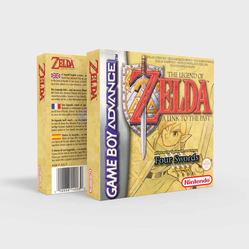 The Legend of Zelda A Link to the Past / Four Swords Etsy The Legend of Zelda A Link to the Past / Four Swords Etsy