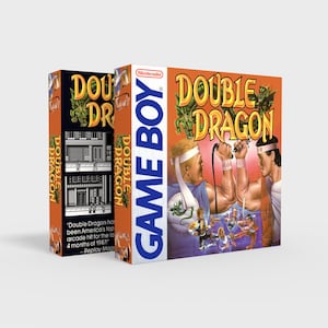 Double Dragon - Reproduced Replacement Box | Case - High Quality