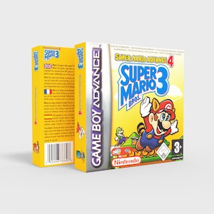 SuperMarioBros3 - Super Mario Advance 4 | Reproduzierte Ersatz Box | Hohe Qualität