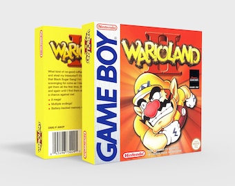 WarioLand 2 GameBoy - Caja de repuesto