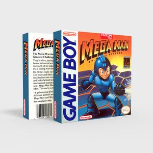 Megaman - Reproduced Replacement Box | Case - High Quality