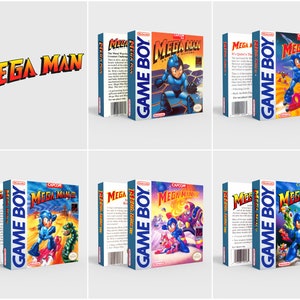 ロックマン 1、2、3、4、5 - 複製交換ボックス | ケース - 高品質