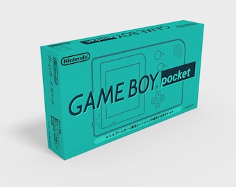 Authentic Nintendo Gameboy Pocket - Green - 100% OEM - Etsy 日本