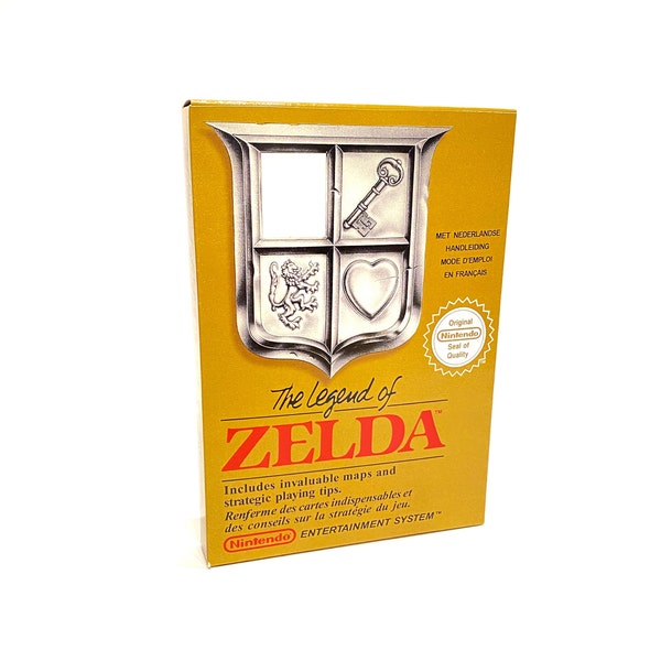 Coque de remplacement couleur or Zelda pour N64/SNES/NES (style Masque de Majora) - France