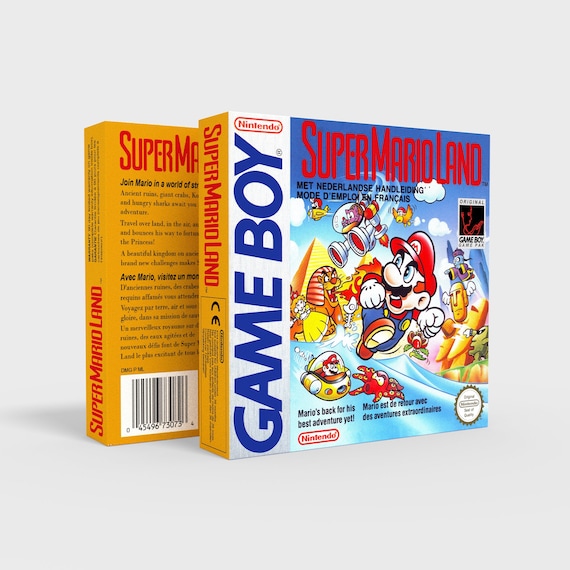Super Mario Land Game Boy - Replacement Box - Etsy