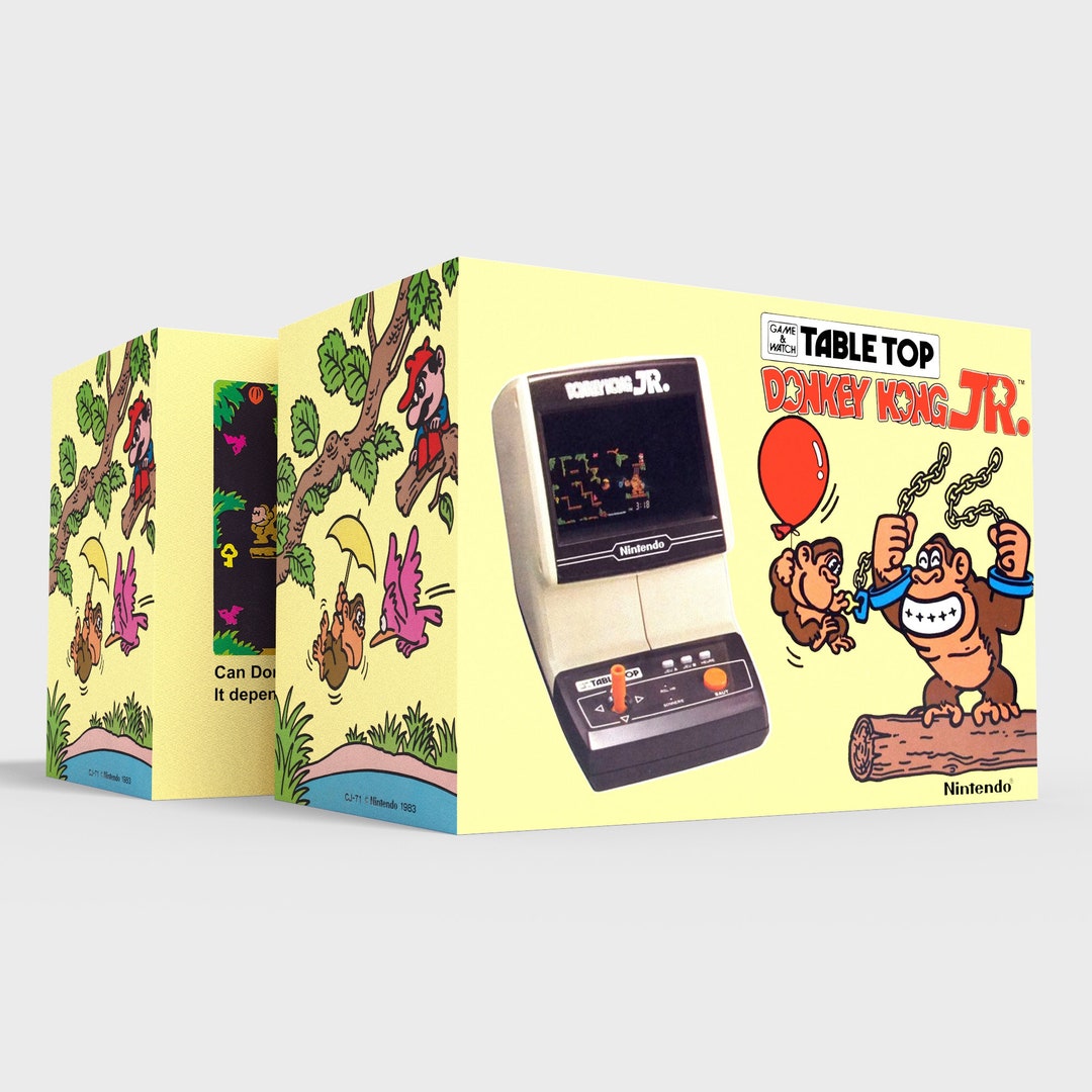 Donkey Kong JR - TABLE TOP - Reproduced Replacement Box | Case