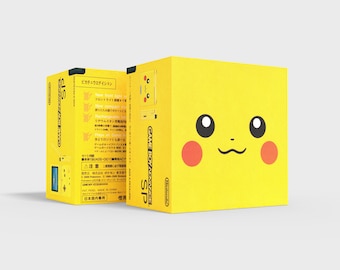 Game Boy Advance SP [Pikachu] - Reproduction de la boîte de remplacement | Étui - Haute qualité