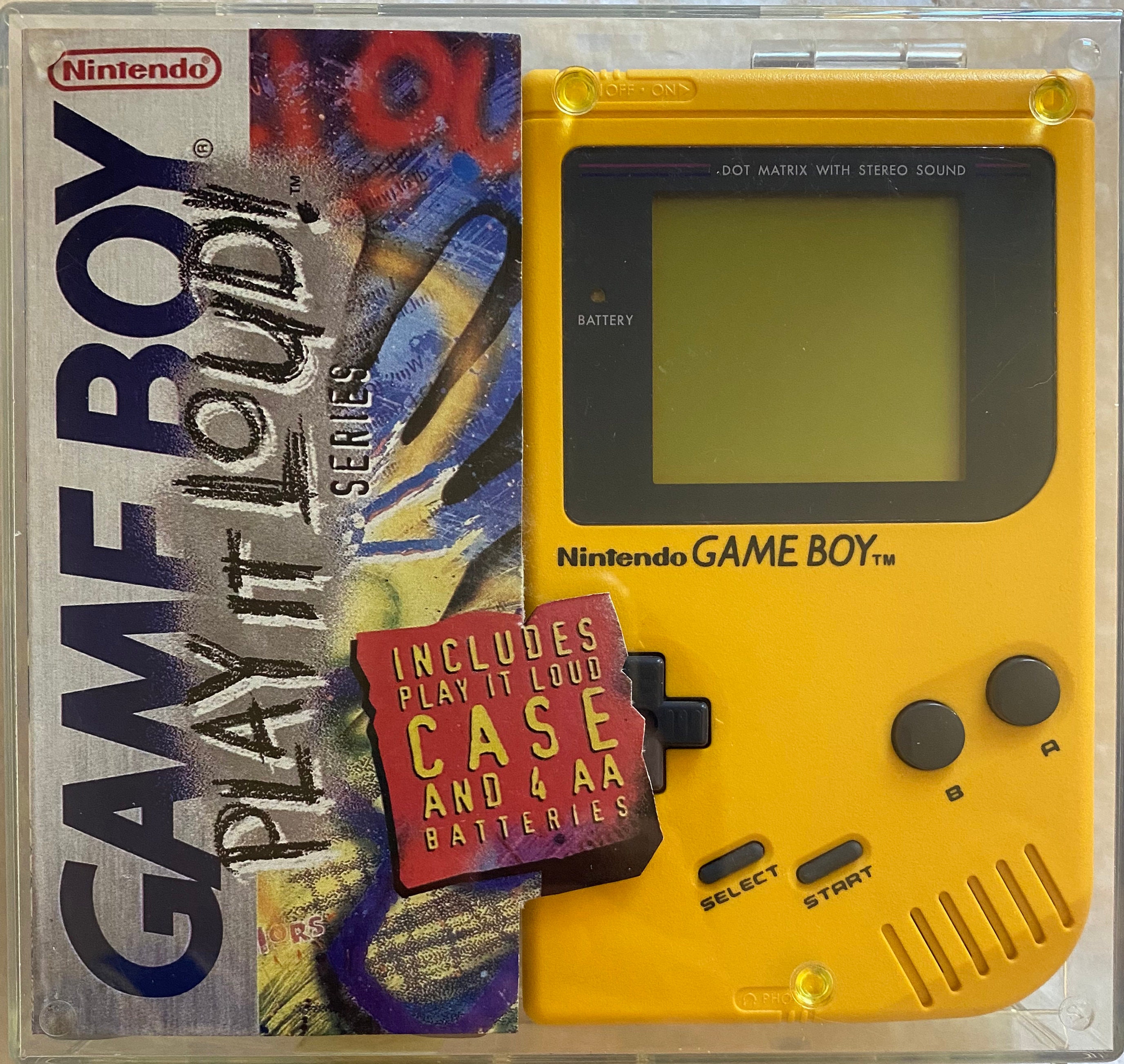 Game Boy Play It Loud Plastic Console Replacement