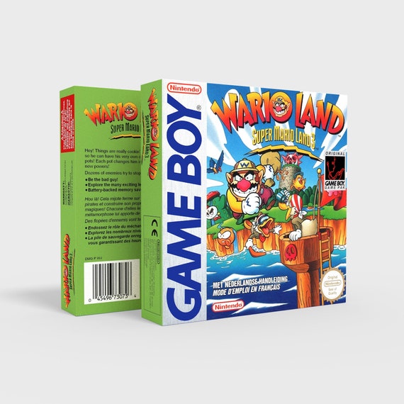 Super Mario Land Game Boy - Replacement Box - Etsy