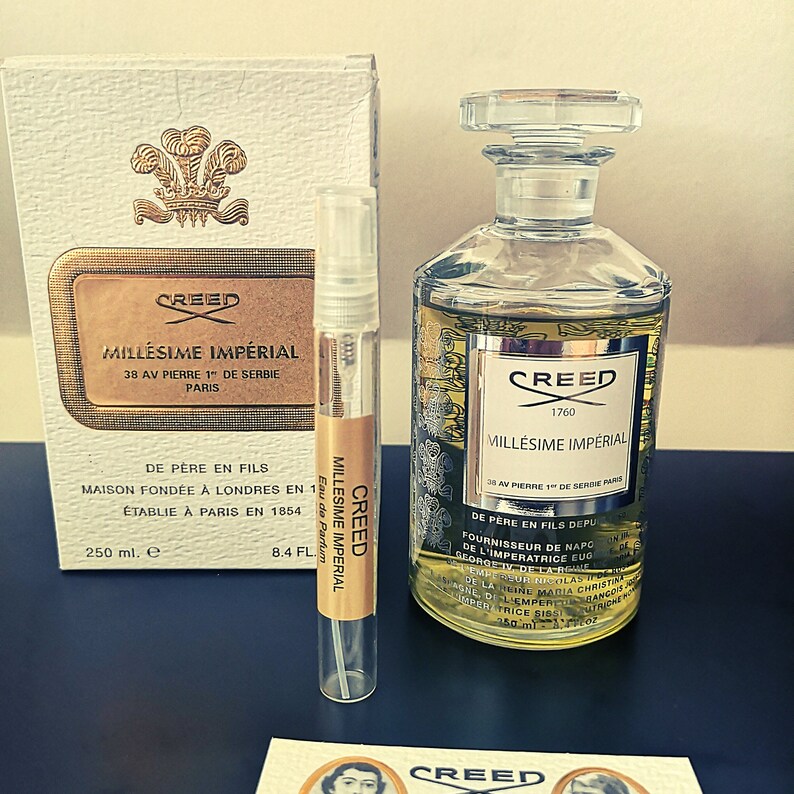 Creed Perfume Collection Bottling / Decant 10ml Etsy