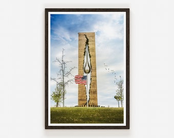 Tear Drop Memorial 9/11 Fine Art Photo Print | Photography | Wall Decor.