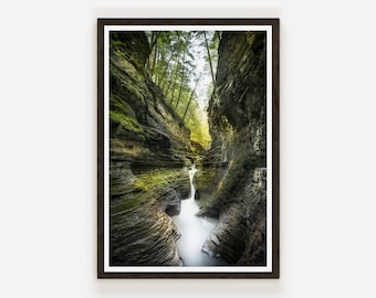 Stillwater Gorge Watkins Glen State Park, New York Fine Art Photo Print | Photography | Wall Decor.