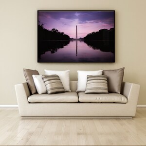 Washington Monument Silhouette Washington, DC. image 9