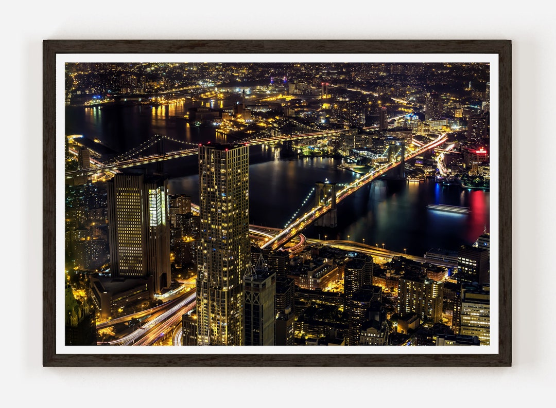 New York Aerial View NYC Art NYC Aerial New York City Photo