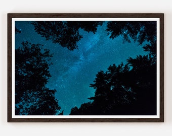 Adirondacks Milky Way Skyscape Photography Photo Print