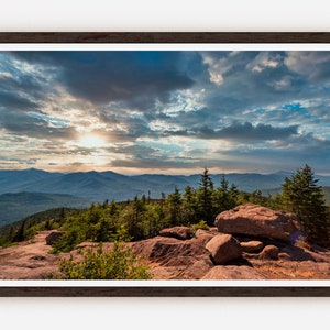Scenic Outlook Adirondack Mountains Photography
