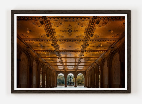 Bethesda Terrace Central Park Photography Print Urban Home 