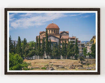 The Church of the Holy Trinity is a Byzantine-era church at Filellinon Street that serves the Russian Orthodox community of Athens, Greece.